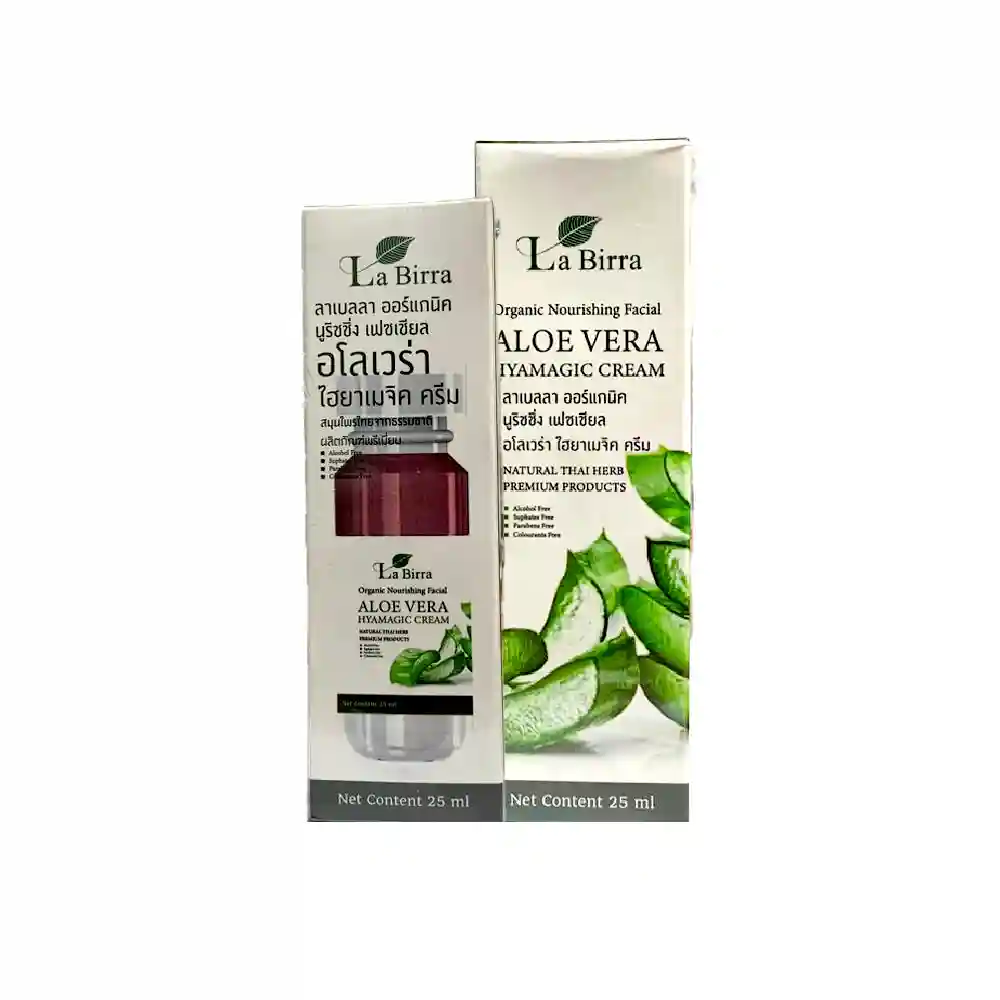 La Birra Organic Nourishing Facial Aloe Vera Hyamagic Cream