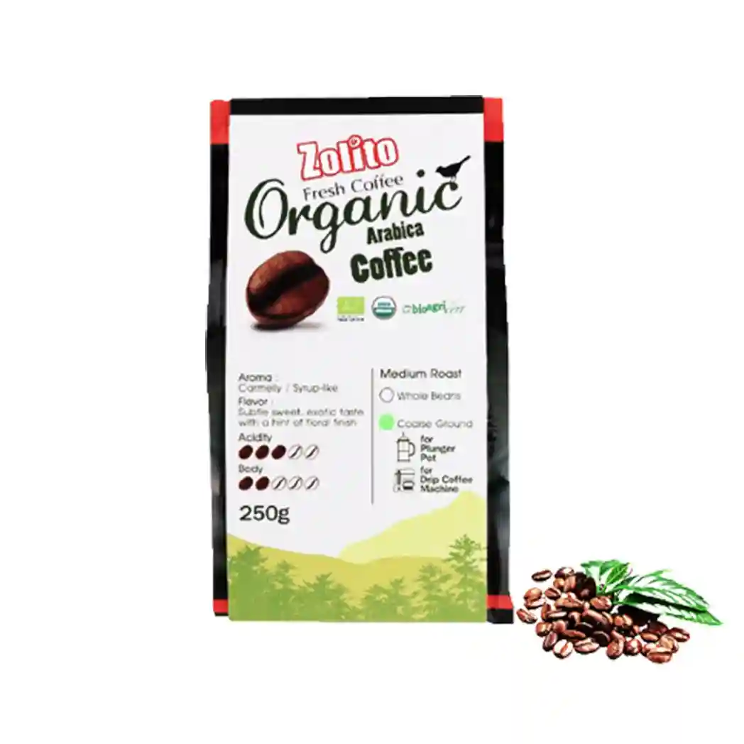 Organic Arabica Coffee Ground